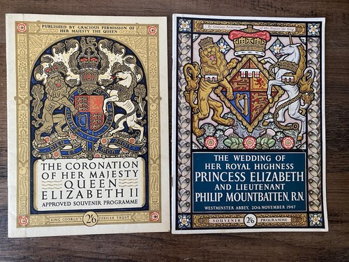 Royal souvenir programmes 2 - royal,