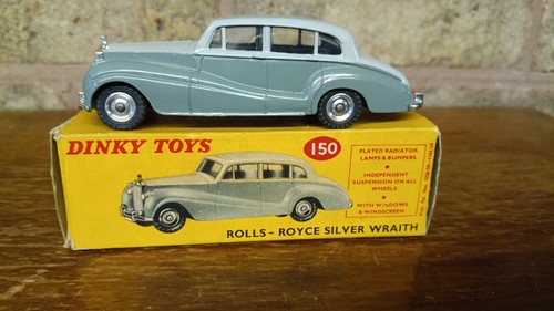 Vintage dinky 150 - 150, rolls-royce