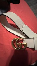 Gucci GG Marmont White Leather