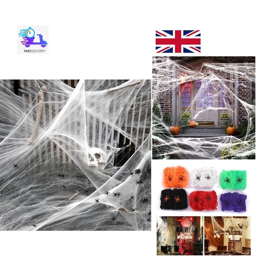 Spider web decor stretchy - spider,