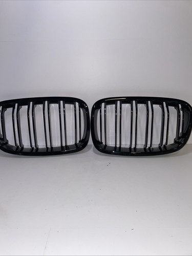 Gloss black front kidney - black,