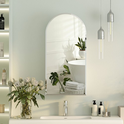 Beveled edge bathroom mirror - beveled,