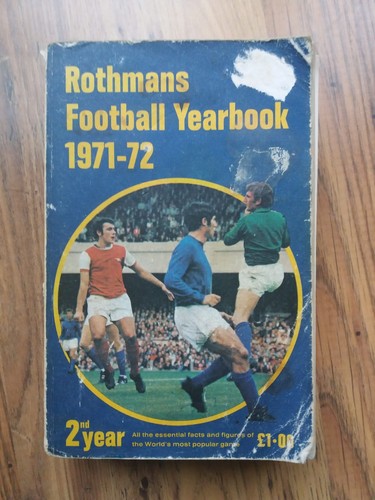 Rothmans football yearbook - rothmans,