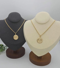 Gold St Christopher Necklace