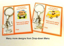 Lollipop Lady Man School Bus