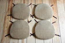 Set of 4 Ercol Cushions / Seat Pads for Quaker mdl 1875 / Swanback Chairs