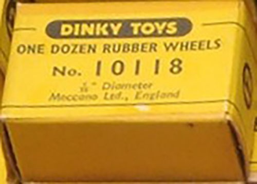 Dinky toy tyres 3 unopened - 3,