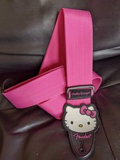 Fender x Sanrio Hello Kitty 2005 official Pink Guitar Strap - Excellent & Rare !