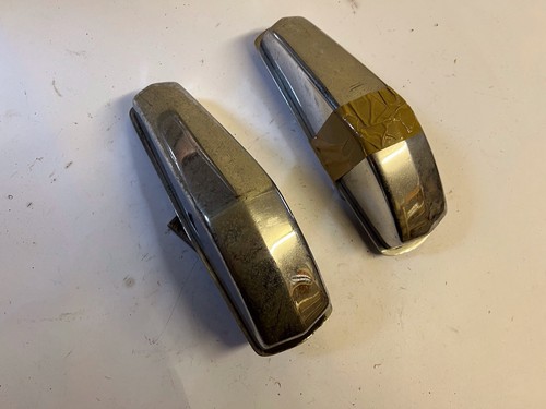 Large chrome overriders for - 2x,