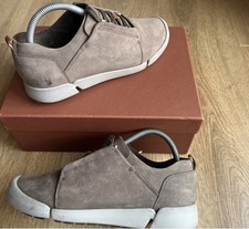 Clarks Tri Bella Trigenic Nubuck Women Leather Laced Casual Shoes Size UK 6 D 