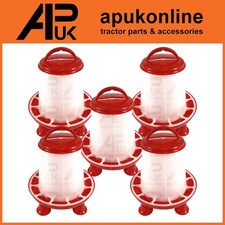 5x 1.5kg Seed Feeder with Legs