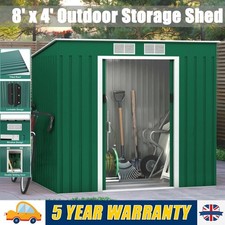  8 x 4FT Metal Garden Storage