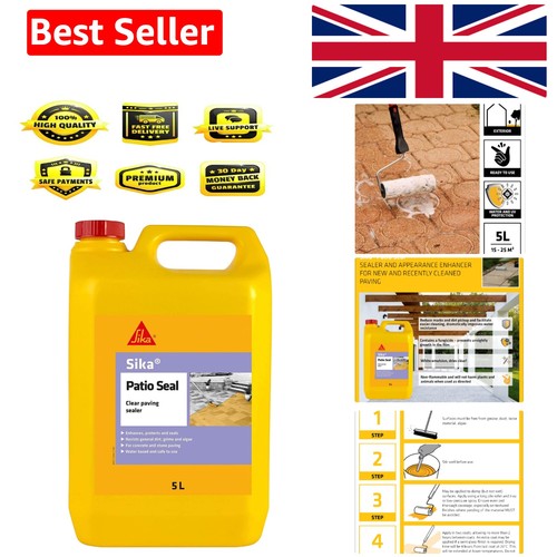 Water repellent patio seal - patio,