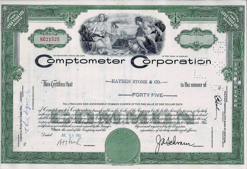 Comptometer corporation - comptometer,