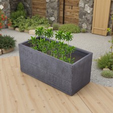Large Cement Planter Box