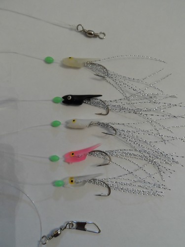 Hook mini fish head - rig,