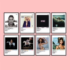 BEYONCE SINGER ARTIST ALBUM POSTER COLOUR PALETTE ART MUSIC GIFT