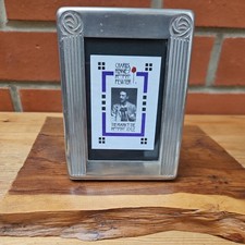 Vintage 1990's Charles Rennie Mackintosh Pewter Photo Picture Frame 4" x 5.5"