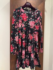 QED LONDON WOMENS FLORAL MIDI