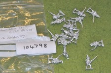 25mm AWI / castings - front rank british 16 figs - (104798)