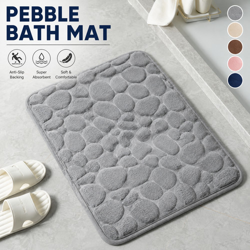 Pebble bath mat - mat, non