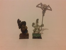 Warhammer Dwarfs 2 Troll Slayers  Command / Dwarf Giant Slayer metal CONVERTED 