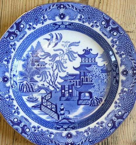 Burleigh ware old willow - old,