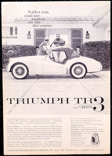 Triumph tr3 original 1958 - triumph,