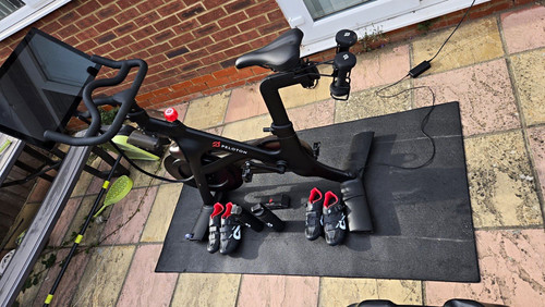 Peloton upright exercise - exercise, bike