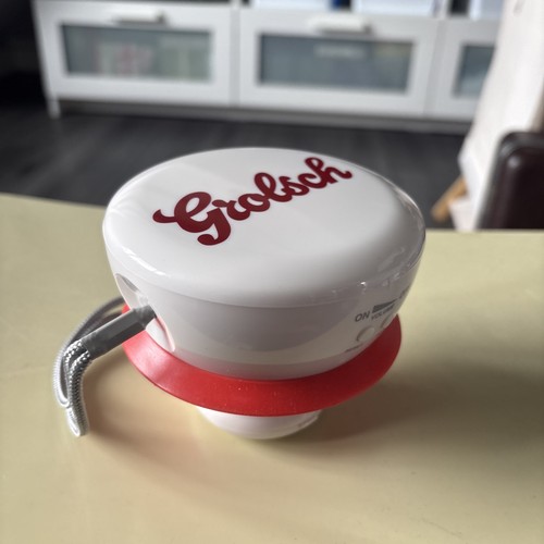 Vintage grolsch beugelradio - grolsch,