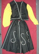 Competition Dance - Rock ,n, Roll Costume - Adult/Teen Size Uk8