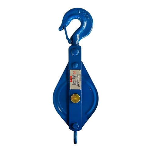 175mm single pulley block - block, with