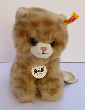 Steiff Lizzy Kitten 084027 seated 17.5cm vintage
