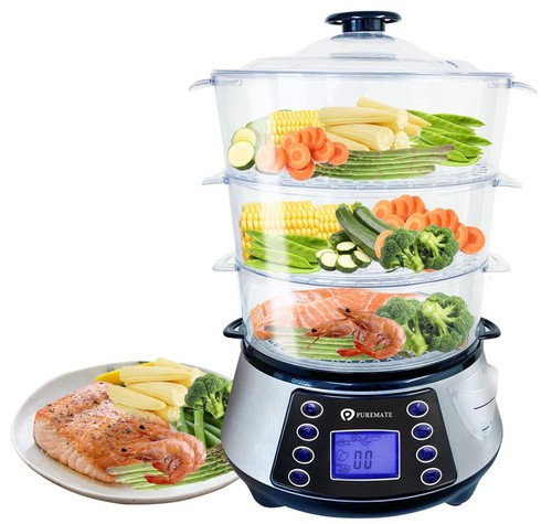 Food steamer 800w naturopure - steamer,