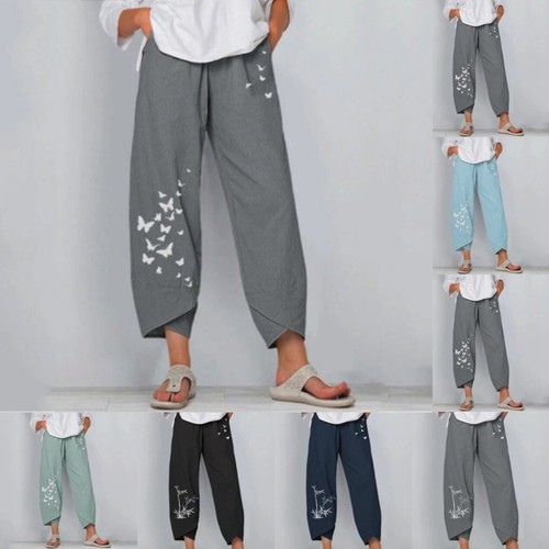 Plus size trousers summer - plus,