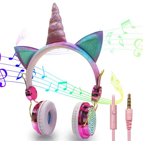 Unicorn headphone with - unicorn,