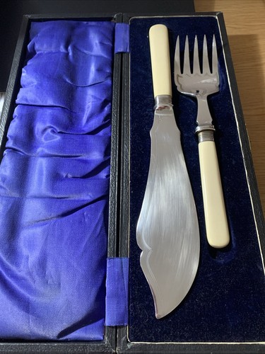 Vintage fish server knife - vintage,