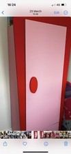 Girl’s Ikea bedroom red/pink set,pre-owned 4 pieces