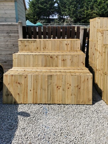 6ft wide vertilap fence - 6ft,