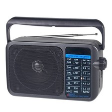 Compact and Reliable AMFM Transistor Radio Great for Family Activities