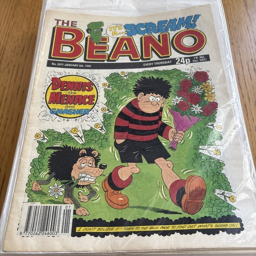 Vintage beano comics 1990 - beano,