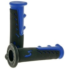 Grip Rubbers Grips Set Sport Blue - Set of 2 for Scooters, Mopeds, Motorcycles and
