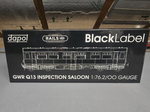 Dapol black label rails - label,