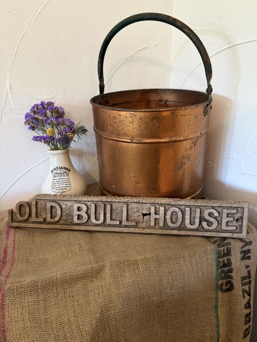 Antique old bull house - antique,