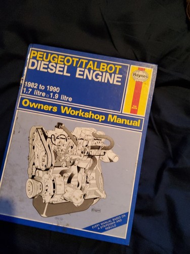 Haynes peugeot talbot diesel - peugeot,