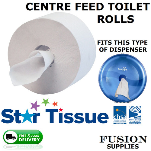 Toilet rolls centre feed - toilet, rolls.