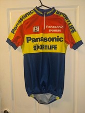 Biemme Panasonic Vintage Cycling Jersey Size Large