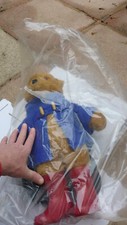 nice old Large Paddington Bear toy soft softtoy plush