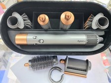 Dyson Airwrap HS05 Multi-Styler Copper/Nickel Complete Set Hair Curler With Case