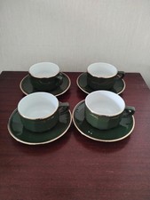 Genuine Apilco Set Of Four Tea Espresso Coffee Cups Excellent Condition 54mm